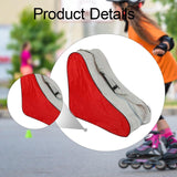 Maxbell Roller Skate Bag Ice Skating Bag for Inline Skate Quad Skate Figure Skate Red