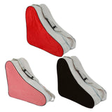 Maxbell Roller Skate Bag Ice Skating Bag for Inline Skate Quad Skate Figure Skate Red