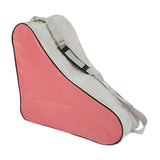 Maxbell Roller Skate Bag Ice Skating Bag for Inline Skate Quad Skate Figure Skate Pink