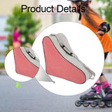 Maxbell Roller Skate Bag Ice Skating Bag for Inline Skate Quad Skate Figure Skate Pink