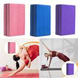 Maxbell Yoga Block Balance Soft Supportive EVA Foam for Gym Sports Rose Red
