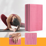 Maxbell Yoga Block Balance Soft Supportive EVA Foam for Gym Sports Rose Red