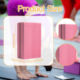 Maxbell Yoga Block Balance Soft Supportive EVA Foam for Gym Sports Rose Red