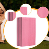 Maxbell Yoga Block Balance Soft Supportive EVA Foam for Gym Sports Rose Red