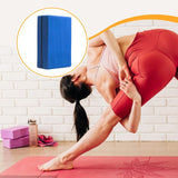 Maxbell Yoga Block Balance Soft Supportive EVA Foam for Gym Sports Blue