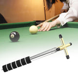 Maxbell Retractable Billiards Cue Stick Bridge Portable for Club Practice Pool Table cross