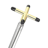 Maxbell Retractable Billiards Cue Stick Bridge Portable for Club Practice Pool Table cross