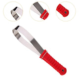 Maxbell Horse Brush Scraper Grooming Metal Shedding Blade for Donkeys Livestock Dogs