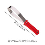 Maxbell Horse Brush Scraper Grooming Metal Shedding Blade for Donkeys Livestock Dogs