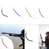 Maxbell Spearfishing Shock Cord Heavy Duty Equipment for Rigging Water Sport Sailing Black