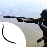Maxbell Spearfishing Shock Cord Heavy Duty Equipment for Rigging Water Sport Sailing Black