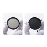 Maxbell Adjustable Polarized Sunglasses Rounded Glasses for Beach Outdoor Activities black silver