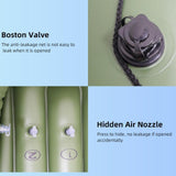 Maxbell Inflatable Boat for Pond Lakes Rivers PVC Kayaking for Families Adults Kids green