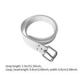 Maxbell Diving Weight Belt Practical Portable with Stainless Steel Buckle Adjustable White