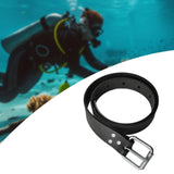 Maxbell Diving Weight Belt Practical Portable with Stainless Steel Buckle Adjustable Black