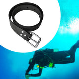 Maxbell Diving Weight Belt Practical Portable with Stainless Steel Buckle Adjustable Black