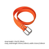 Maxbell Diving Weight Belt Practical Portable with Stainless Steel Buckle Adjustable Orange