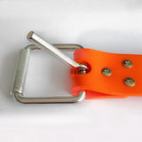 Maxbell Diving Weight Belt Practical Portable with Stainless Steel Buckle Adjustable Orange