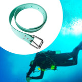 Maxbell Diving Weight Belt Practical Portable with Stainless Steel Buckle Adjustable Green