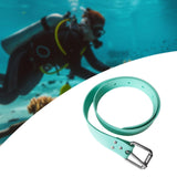Maxbell Diving Weight Belt Practical Portable with Stainless Steel Buckle Adjustable Green