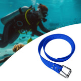 Maxbell Diving Weight Belt Practical Portable with Stainless Steel Buckle Adjustable Blue