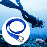 Maxbell Diving Weight Belt Practical Portable with Stainless Steel Buckle Adjustable Blue