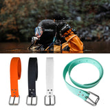 Maxbell Diving Weight Belt Practical Portable with Stainless Steel Buckle Adjustable Blue
