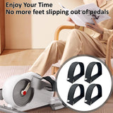 Maxbell 4Pcs Ellipse Leg Exerciser Machine Pedal Straps Universal for Sports Workout