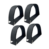 Maxbell 4Pcs Ellipse Leg Exerciser Machine Pedal Straps Universal for Sports Workout