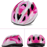 Maxbell Bike Helmet for Kids Cycling Helmet for Roller Skating Outdoor Sports Riding pink