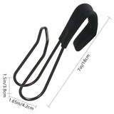 Maxbell Golf Ball Holder Aluminum Alloy Rubber Metal Golf Bag Clip for Men and Women