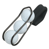 Maxbell Golf Ball Holder Aluminum Alloy Rubber Metal Golf Bag Clip for Men and Women