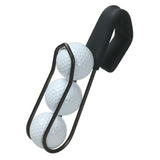 Maxbell Golf Ball Holder Aluminum Alloy Rubber Metal Golf Bag Clip for Men and Women