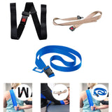 Maxbell Extremity Mobilization Belt Exercise Band Multifunctional Yoga Training Band Black