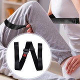 Maxbell Extremity Mobilization Belt Exercise Band Multifunctional Yoga Training Band Black