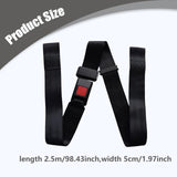 Maxbell Extremity Mobilization Belt Exercise Band Multifunctional Yoga Training Band Black
