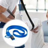 Maxbell Extremity Mobilization Belt Exercise Band Multifunctional Yoga Training Band Blue