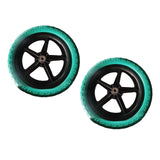 Maxbell 1 Pair Balance Bike Replacement Wheels Noise Reduction Bicycling Lightweight Green