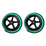 Maxbell 1 Pair Balance Bike Replacement Wheels Noise Reduction Bicycling Lightweight Green