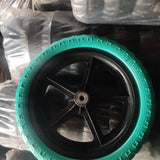 Maxbell 1 Pair Balance Bike Replacement Wheels Noise Reduction Bicycling Lightweight Green