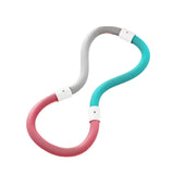 Maxbell Weighted Fitness Hoop Portable PVC Training Waist Friendly Design for Adults