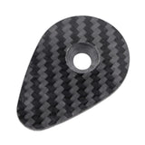 Maxbell Carbon Fiber Headset Top Cap Sturdy Replacement for Riding Cycling Bicycling without screw