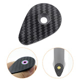 Maxbell Carbon Fiber Headset Top Cap Sturdy Replacement for Riding Cycling Bicycling without screw
