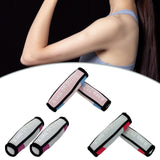 Maxbell 2Pcs Handle Weights Handheld Sandbag Fitness Gym Women Men Walking Dumbbells Blue