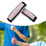 Maxbell 2Pcs Handle Weights Handheld Sandbag Fitness Gym Women Men Walking Dumbbells Blue