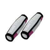 Maxbell 2Pcs Handle Weights Handheld Sandbag Fitness Gym Women Men Walking Dumbbells Violet