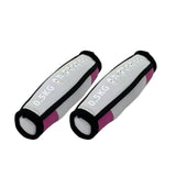 Maxbell 2Pcs Handle Weights Handheld Sandbag Fitness Gym Women Men Walking Dumbbells Violet