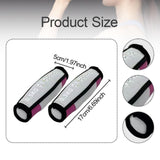 Maxbell 2Pcs Handle Weights Handheld Sandbag Fitness Gym Women Men Walking Dumbbells Violet