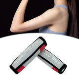 Maxbell 2Pcs Handle Weights Handheld Sandbag Fitness Gym Women Men Walking Dumbbells Red