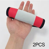 Maxbell 2Pcs Handle Weights Handheld Sandbag Fitness Gym Women Men Walking Dumbbells Red